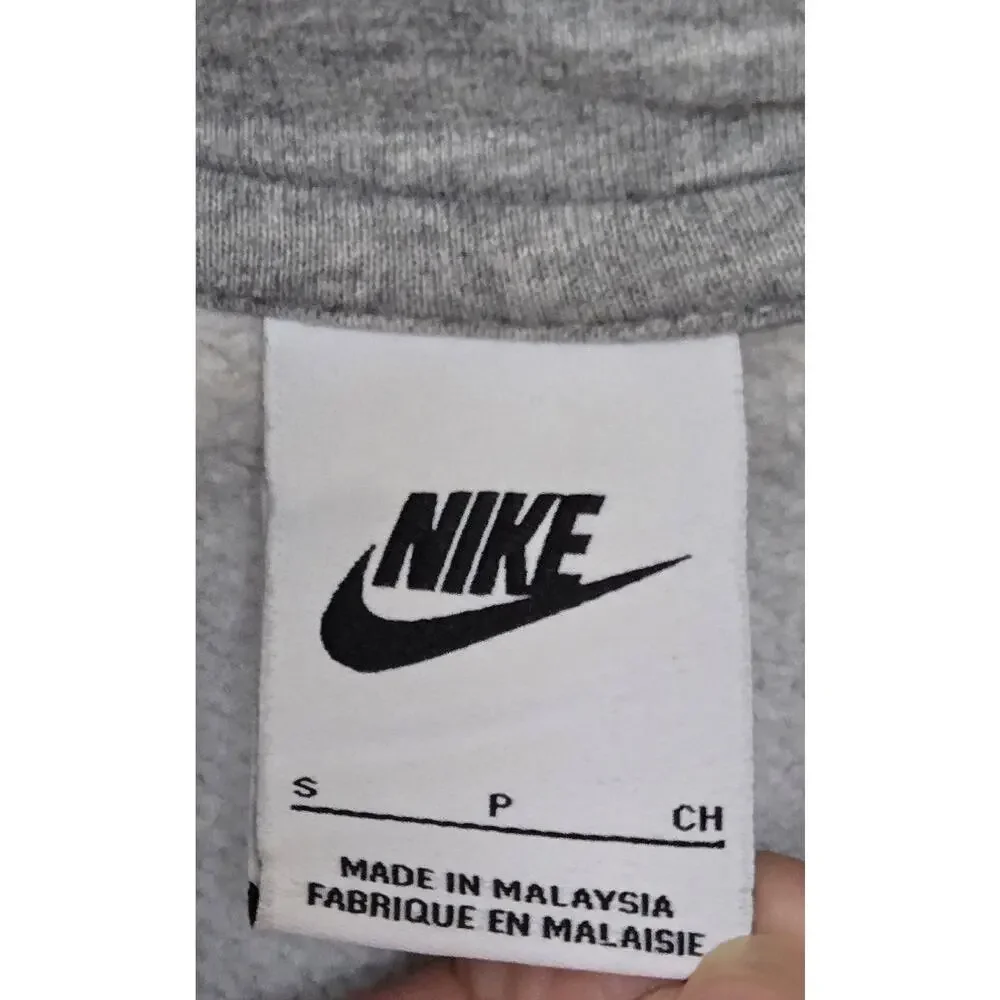 Nike Heather Gray Athleisure Pullover Hoodie Loungewear Women's Small - Picture 2 of 4
